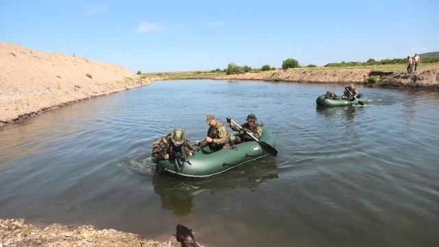 В ВПЦ Вымпел-Байкал инструкторский состав регулярно проводит комбинированные марш-броски