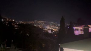 Ялта. Вид на ночной город