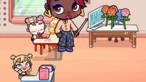 2 часть линейка в школе 💔😭