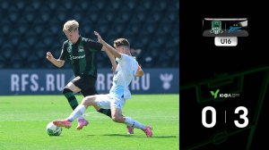 Видеообзор матча «Краснодар»-U16 – «Зенит»-U16