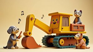 ЭКСКАВАТОР И ДРУЗЬЯ | ПЕСНИ И МУЛЬТФИЛЬМЫ ДЛЯ ДЕТЕЙ