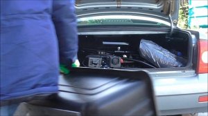 Компактный буксировщик БЕЛКА, разборка, погрузка в машину, сборка