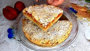 🍎 Яблочный пирог - быстрый, вкусный, ароматный