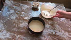 Заливной пирог с минтаем