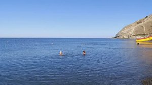 Пляж Сукко 28 августа. Репортаж Светланы Тихоновы.