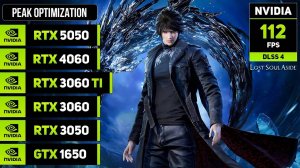 Lost Souls Aside | RTX 5050, 4060, 3060TI, 3060, 3050, GTX 1650