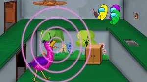 AMONG US  ПРОТИВ Гартена из Банбана.