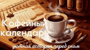 Кофейный календарь - уютная история перед сном