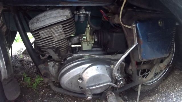Иж Планета 5 сделал тормоза поставил карбюратор