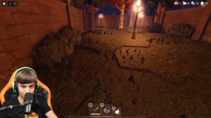 моя реакция на видео рыжий кот геймс САДОВНИК ИЛИ МОНСТР роблокс дорс 3