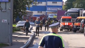 В Балашихе несколько часов тушили крупный пожар