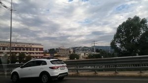 Сочи из окна такси