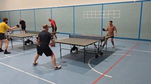 Чирков А. - Мустафаев Д. настольный теннис 31.08 Открытый Чемпионат - август п. Тамань