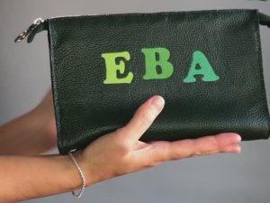 Подарок «Цвет Папоротника» — именная косметичка, эксклюзивный дизайн, подарочная упаковка