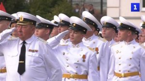 В Севастополе более 100 ребят приняли в ряды нахимовцев