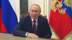 Владимир Путин. Поздравление с Днём шахтёра 31 августа 2025 года