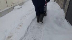 Чистим снег по новым технологиям! Снегоуборщик бензиновый СБ 4800ПЭ Ресанта.