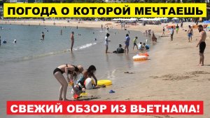 Вьетнам. Нячанг погода сегодня 1 сентября 2025 ☀️ Солнце и море в одной ладони. Пора отдыхать
