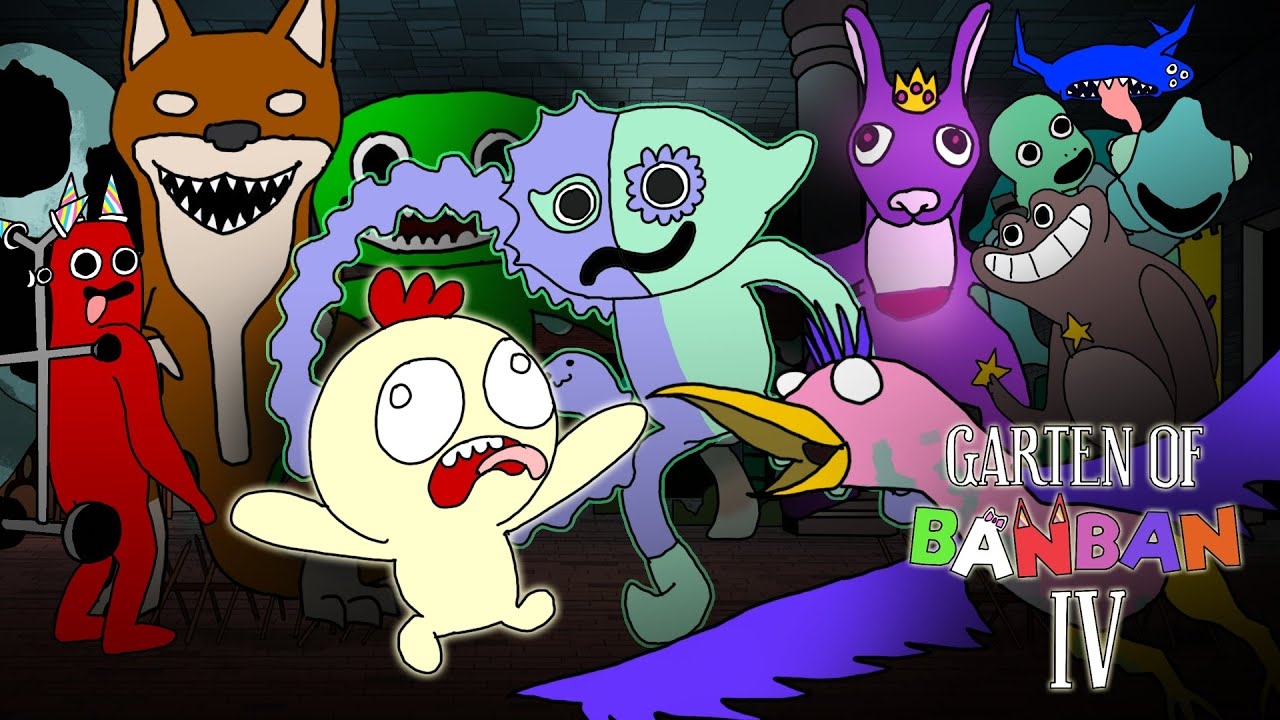 Банбан в детском саду! ЧАСТЬ 4 мультики роблокс | Робуксы по ссылке в описании к видео, переходи! смотреть онлайн