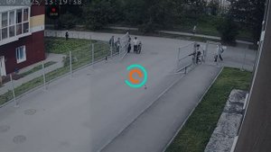 нарушительница дома и самолёта прошла через ворота