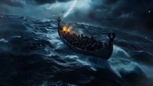 The Longship Rises - Viking Violin Metal Epic Music - Lunavia