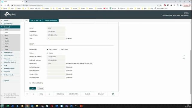 24 TP Link Omada ER605 Two LAN Setup смотреть онлайн