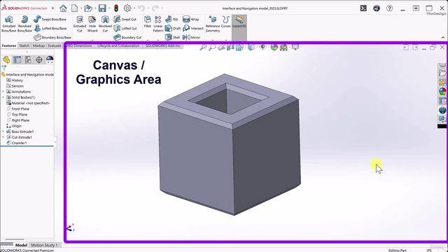 02-3 -The command bar, canvas, and design tree