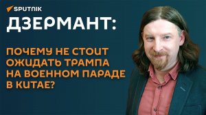 Дзермант: Трамп пытается организовать противовес всем событиям в Китае