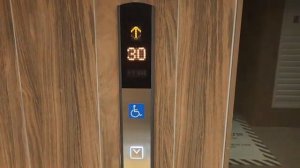 Новые скоростные лифты Mitsubishi Nexway 2023 г. @ Brighten Apartments (г. Сеул, Корея)