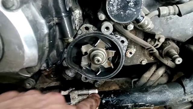 XRV750. Ремонт помпы №2.1