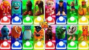 МЕГАМИКС БОМ БОМ БОМ ГАЗУН 🆚 БАЛЕРИНА КАПУЧИНО 🆚 ДРУГИЕ БРЕЙНРОТ МЕМЫ | Tiles Hop №149-152