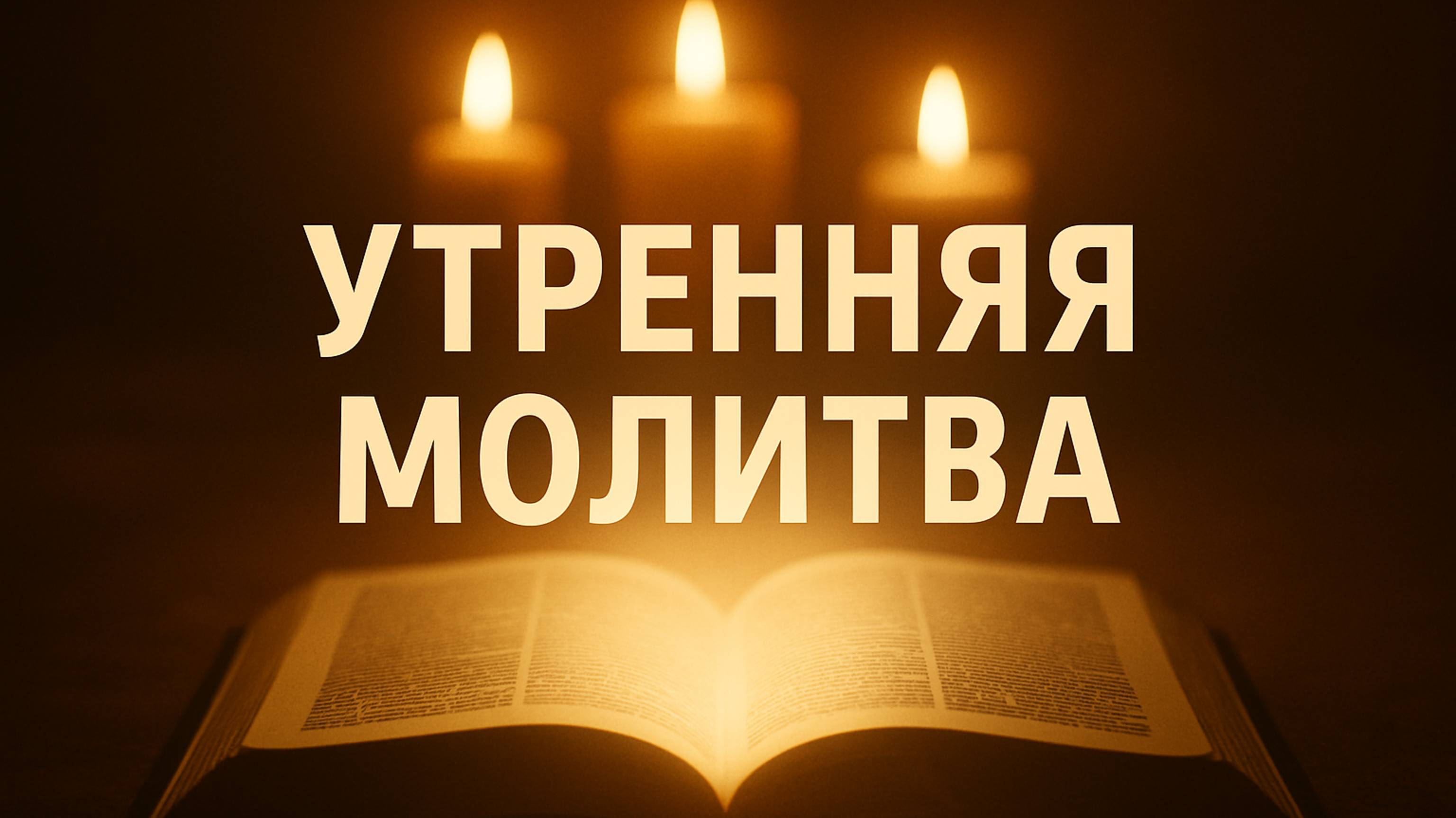 Утренняя молитва