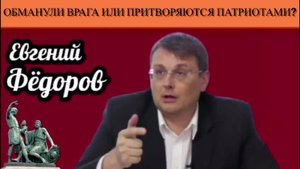 Евгений Фёдоров. Обманули врага или притворяются патриотами?