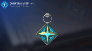 Открыл SPACE VISION charm пак в standoff 2