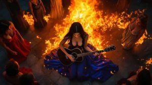 The Sacred Flame _ Gothic Girls Ignite a Rock Ballad Journey | AI Music Video