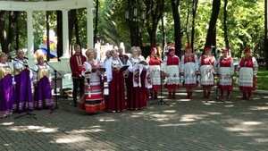 Свои достижения в парке Толстого продемонстрировали Жирятинский и Клетнянский районы