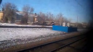 Из окна поезда  Электричкой по Самаре
