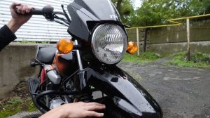Стандартное ТО мотоцикла, на примере индийского TVS 150X. Часть 20. Регулировка фары.