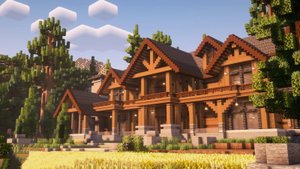 Красивый дом в Майнкрафт | Туториал по постройке