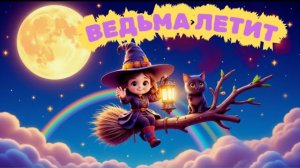 🧙✨ Фью-у-у! Самая добрая колыбельная волшебница прилетела! ✨🌙