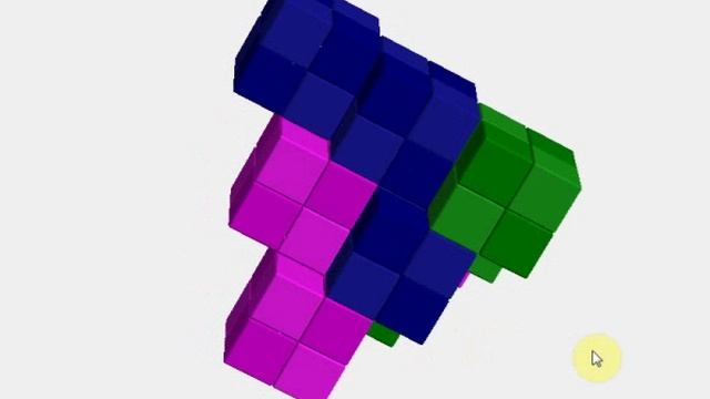 272 I. Головоломка "Пирамида из десяти кубиков I".