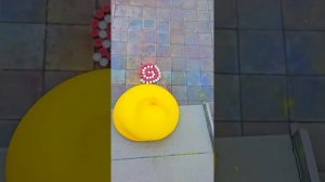 🎈Разбиваем стеклянные бутылки и падающие шарики! Разбиваем всё хрустящее и мягкое!🔥