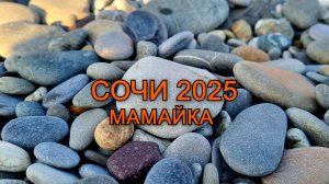 Сочи 2025 Мамайка часть 1