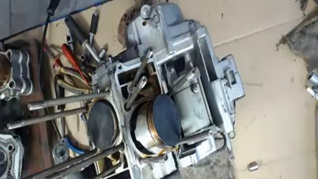 XRV750. Полная переборка двигателя ч.1