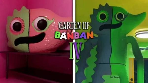 Проходим Garten Of Banban 4 (3 часть)