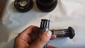 XRV750. Вторичный вал XRV750, Africa Twin 750, усовершенствованый, 23220-MAY-000.720p