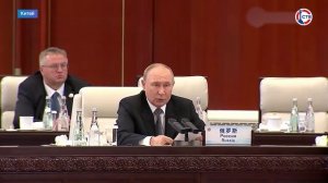 Президент Владимир Путин принял участие в саммите ШОС