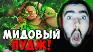 СТРЕЙ ПОПАЛСЯ VS МИДОВОГО ПУДЖА STRAY LION CARRY ДОТА 2 ПАТЧ 7.39c ! Дота со Stray228 Стреем