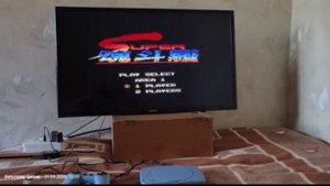 Игровая приставка Денди на базе корпуса Sony PlayStation one