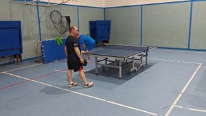 Чирков А. - Калын А. настольный теннис 31.08 Открытый Чемпионат - август п. Тамань